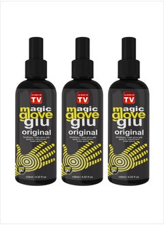 AS SEEN ON TV Magic gloveglu Original Goalkeeper Glove Grip Spray for new/match goalkeeper gloves 125ml Pack Of 3 
