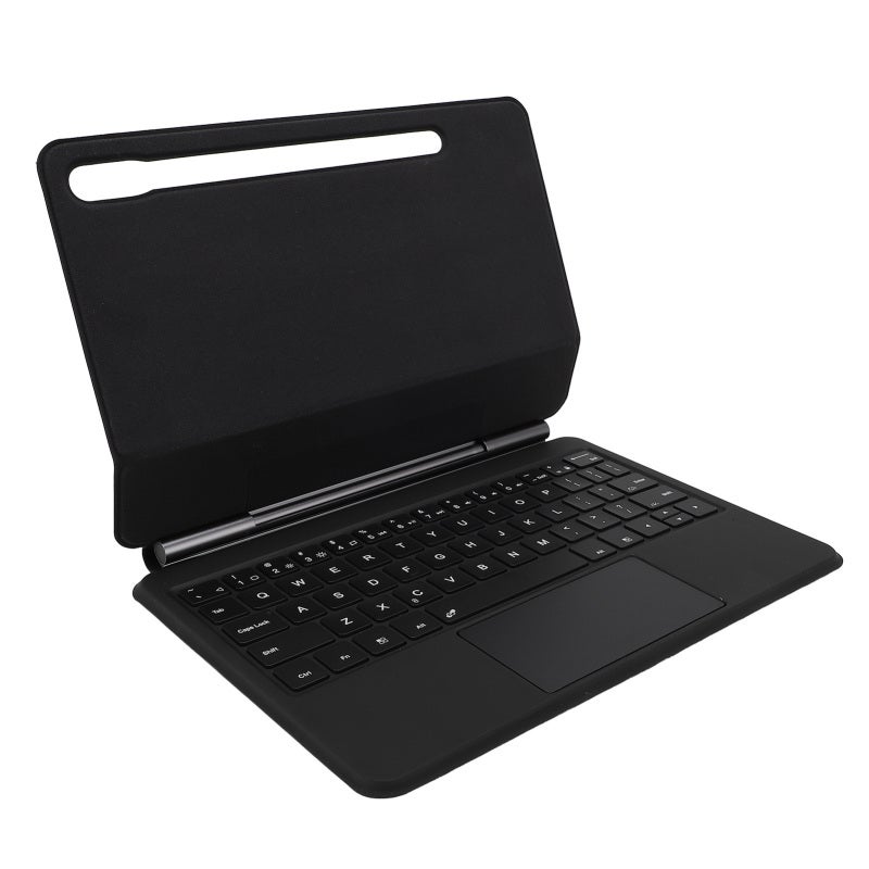 Magnetic Keyboard Case: 11 Inch, Multi Touch Trackpad, Pencil Holder - Floating Cantilever Stand, Long Battery Life Tablet Keyboard Case for Galaxy Tab S7/S8/S9/S9FE, Matepad, Work & Travel - Image 1
