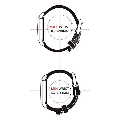 Crafter Blue CB11 Curved End Watch Band Rubber Strap Replacement for Seiko SKX series, SRPDxx series and new Seiko Sports 5, Black - Image 5
