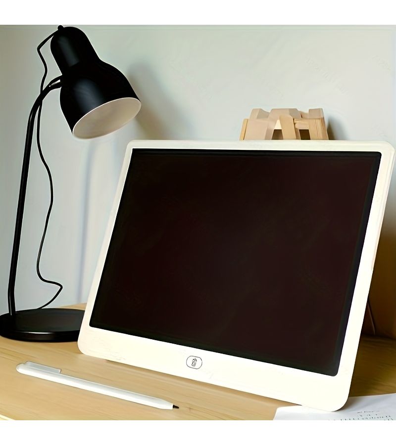 لوح رسم LCD مقاس 13 بوصة باللون الأسود قابل للمسح والاستخدام المتكرر، لعبة تعليمية لحماية العين للمراهقين، تصميم محمول يعمل بالبطارية، مناسب للمنزل والمدرسة، هدايا لعيد الهالوين وعيد الميلاد. - Image 1