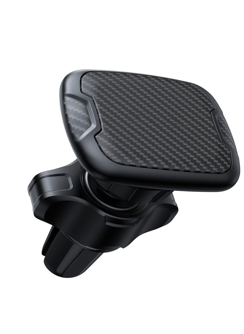 Excefore Car Magnetic Phone Holder, Magnetic Car Mount, with 6 Strong Magnets, Vent Cell Phone Holder Mount, Cell Phone Holder for Car Case Friendly for All Smartphones (Black) - Image 1