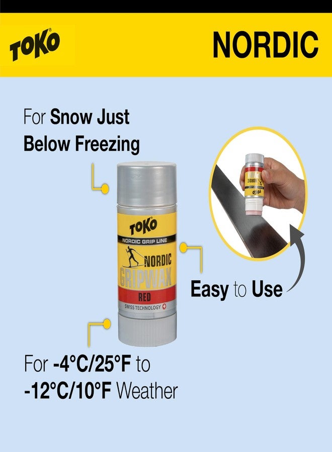 TOKO Nordic Base Blue Snowboard and Ski Wax 25g Rub On Wax - Image 2