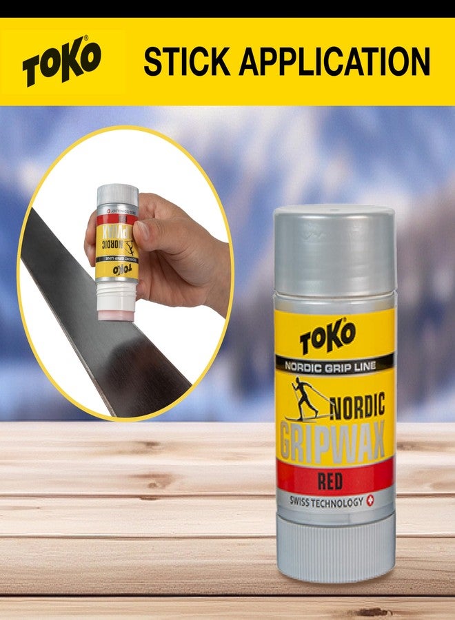 TOKO Nordic Base Blue Snowboard and Ski Wax 25g Rub On Wax - Image 3
