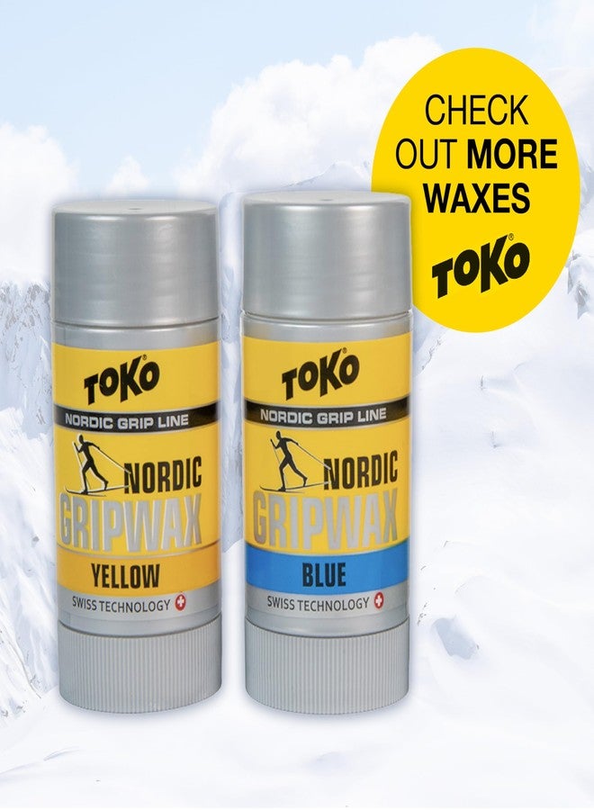 TOKO Nordic Base Blue Snowboard and Ski Wax 25g Rub On Wax - Image 4