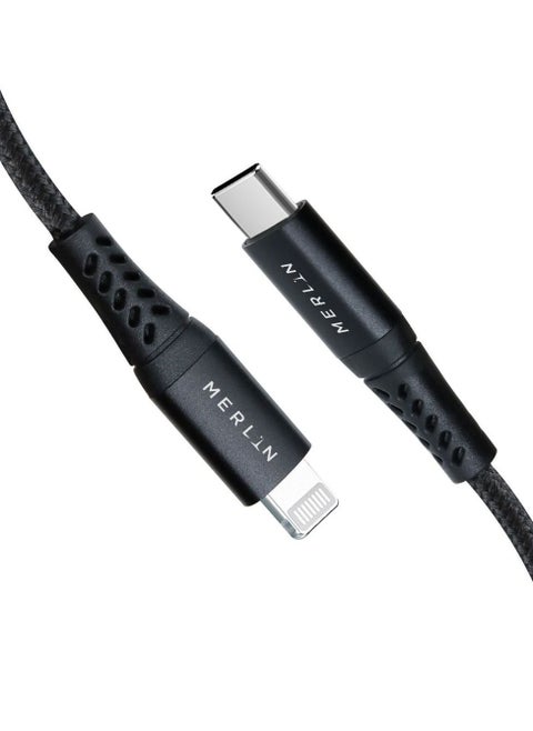 Merlin USB-C To Lightning Cable 2m Black