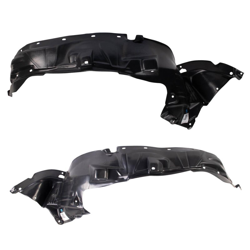 TRQ Front Inner Fender Liner Set Compatible with 20062007 Honda Pilot HO1250108 HO1251108