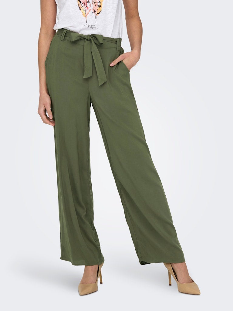 ONLY ONLNOVA LIFE VIS PALAZZO PANT SOLID - Image 2