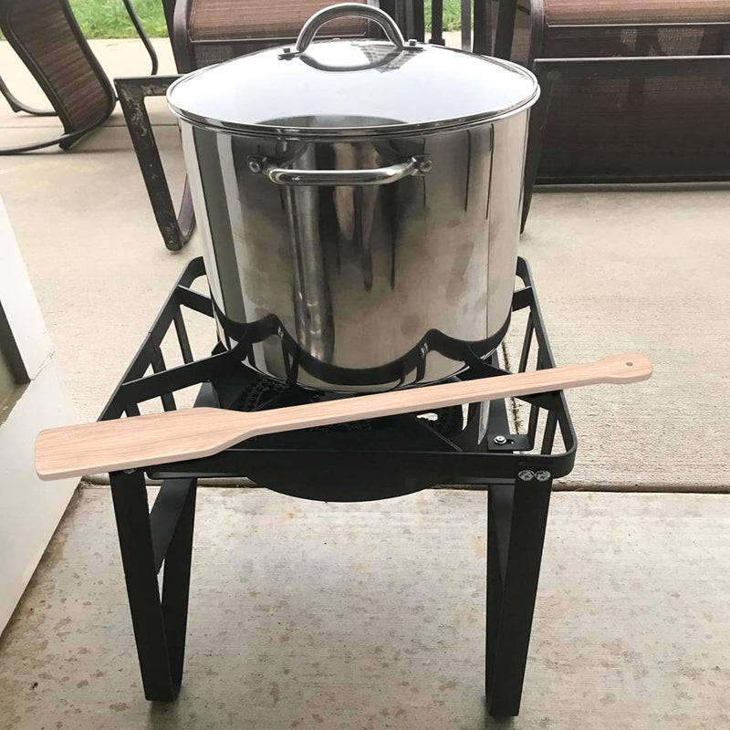 BBQ-PLUS 36 inch Large Wooden Mixing Stirring Paddle-Kitchen Accessories,Wood Mash Spoon for Cooking in Big Pot and Stockpots - Image 4