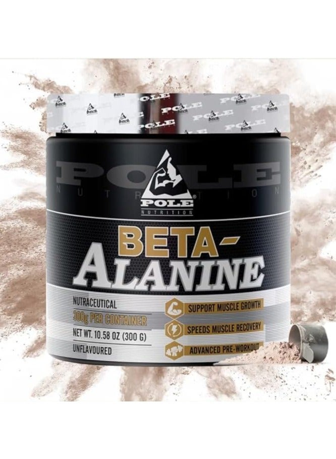 Pole Beta Alanine Powder For Boost Endurance & Strength 300g