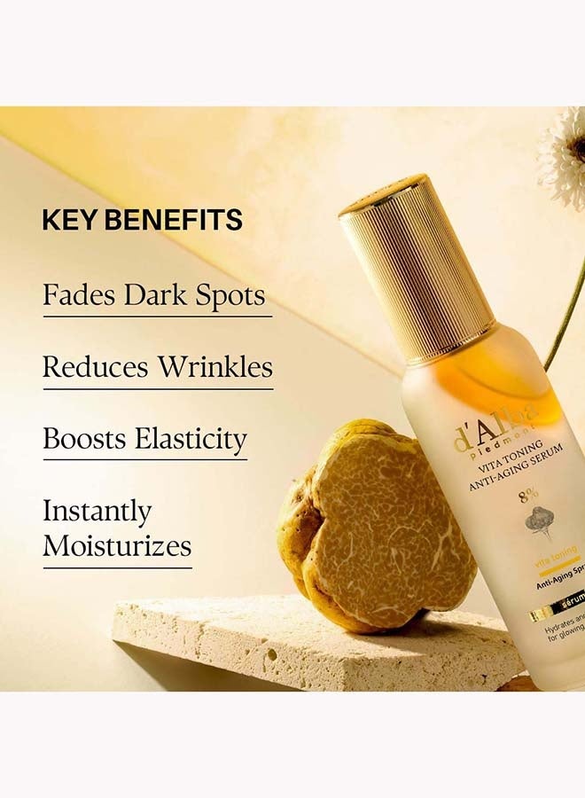 d'Alba Piedmont Vita Toning Anti-Aging Spray Serum 8% ,Hydrating Face Moisturizer, Glow Serum for Radiant Skin, Non Comedogenic, All In One Mist, Vegan & Desert-Adapted 2.37fl oz - Image 4