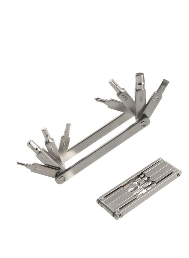 Generic Bike Multi Tool-Performance Bicycle Multitool (Color : Silver)  - Image 2
