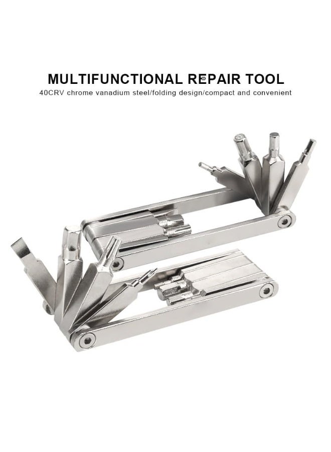 Generic Bike Multi Tool-Performance Bicycle Multitool (Color : Silver)  - Image 4