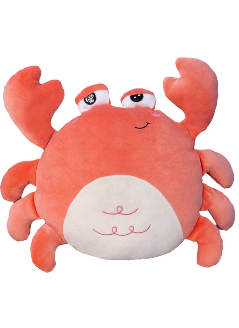 general 45 CM Cute Crab Plush Toy Cartoon Animal Versatile Soft Stuffed Doll For Girls And Boys All Ages Gift - Image 1
