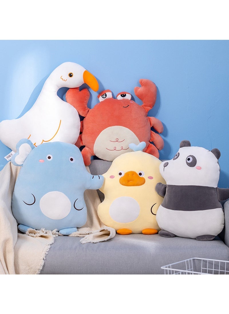 general 45 CM Cute Crab Plush Toy Cartoon Animal Versatile Soft Stuffed Doll For Girls And Boys All Ages Gift - Image 4