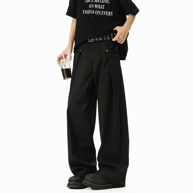 Unisex Classic Denim Jeans Loose Fit Daily Outdoor Wear - Image 1