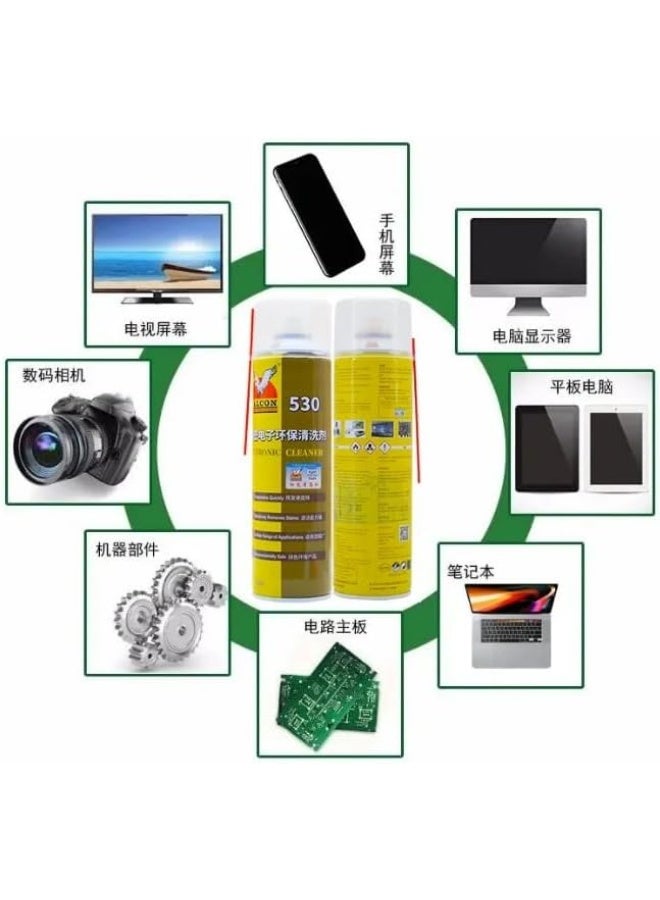 Falcon 530 Electronic Cleaner, 550ml - Image 2