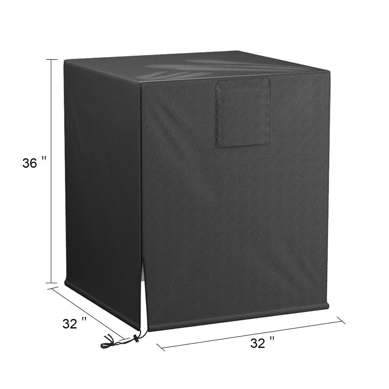 NEAGLORY Air Conditioner Cover for Outside, AC Unit Covers Outdoor Fits up to 32X32X36 Inch, Durable Waterproof Windproof and Snowproof Design - Image 3