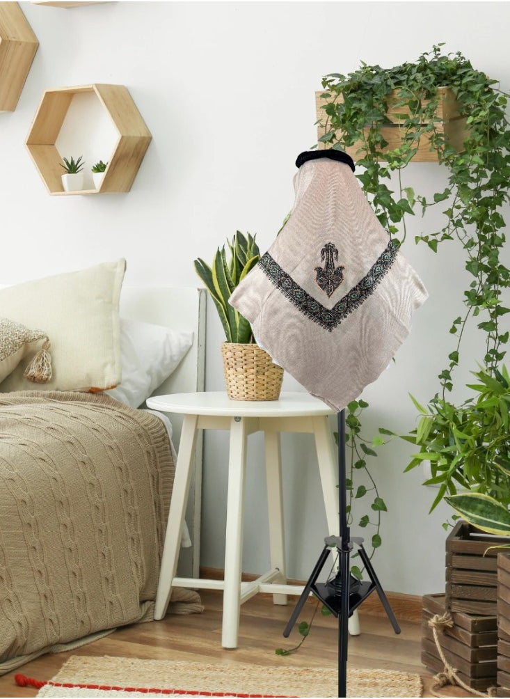 SHEE ONE - Incense burner and hanger with holes for steaming clothes and a multi-use hanger with an elegant 2-in-1 design, height 185 cm - Image 1