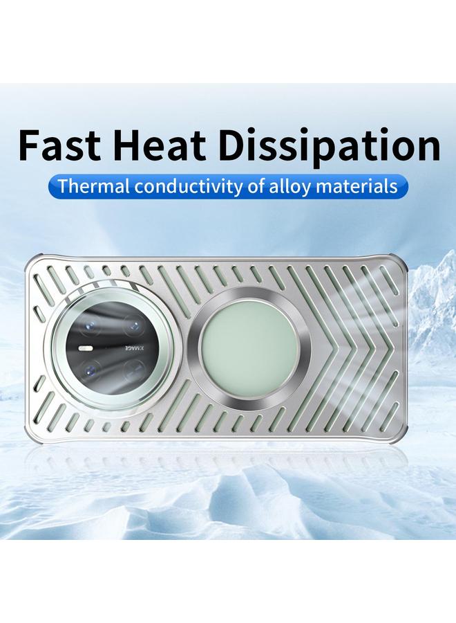 اس-توب جراب لهاتف Huawei Mate 70، جراب هاتف مغناطيسي معدني مبرد من MagSafe - Image 5