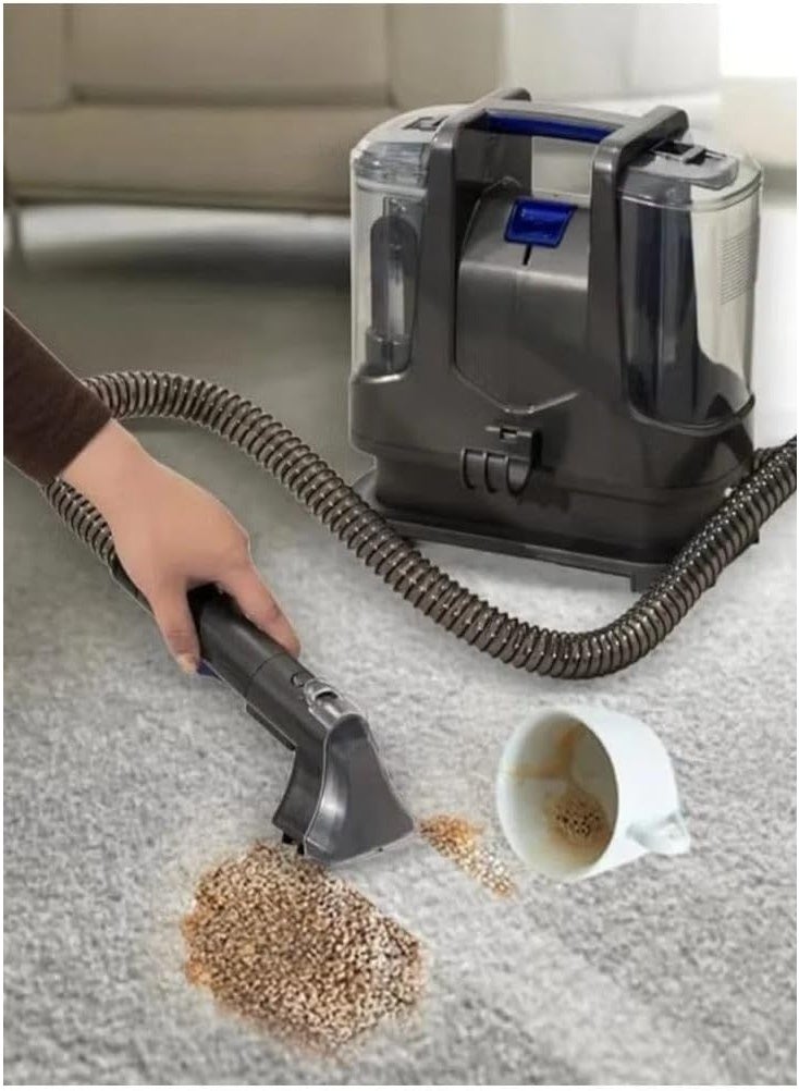 دينكس جهاز تنظيف السجاد DENX DX2908 | محرك قوي بقدرة 450 واط | قوة شفط عميقة 15 كيلو باسكال | نظام خزان مياه مزدوج | آلة تنظيف محمولة للسجاد والمفروشات للمنزل والسجاد والأرائك والحيوانات الأليفة - Image 4