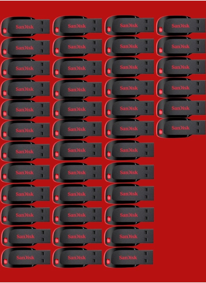 Sandisk 42 Pieces 16GB Cruzer Blade Usb Flash USB 2.0 Original  - Image 1
