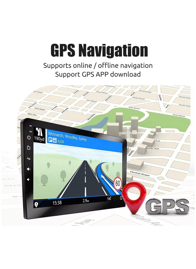 Generic - 9-Inch Android Car Display, 2GB/32GB, IPS Touchscreen, GPS Navigation System, CarPlay Support, Bluetooth, Built-in Cooling Fan, 1-Year Warranty - Image 1