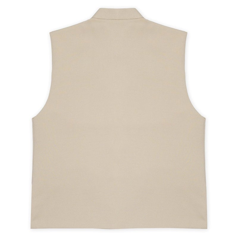 CAVIO CHARCHIT Boys Sleeveless Textured Solid Nehru Jacket - Image 3
