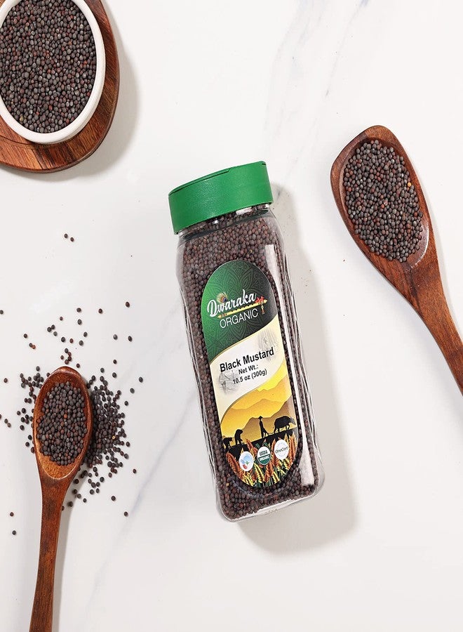 Dwaraka Organic - Black Mustard Seeds, 10.5oz, Healthy, Organic, Non GMO, All Natural - Image 3