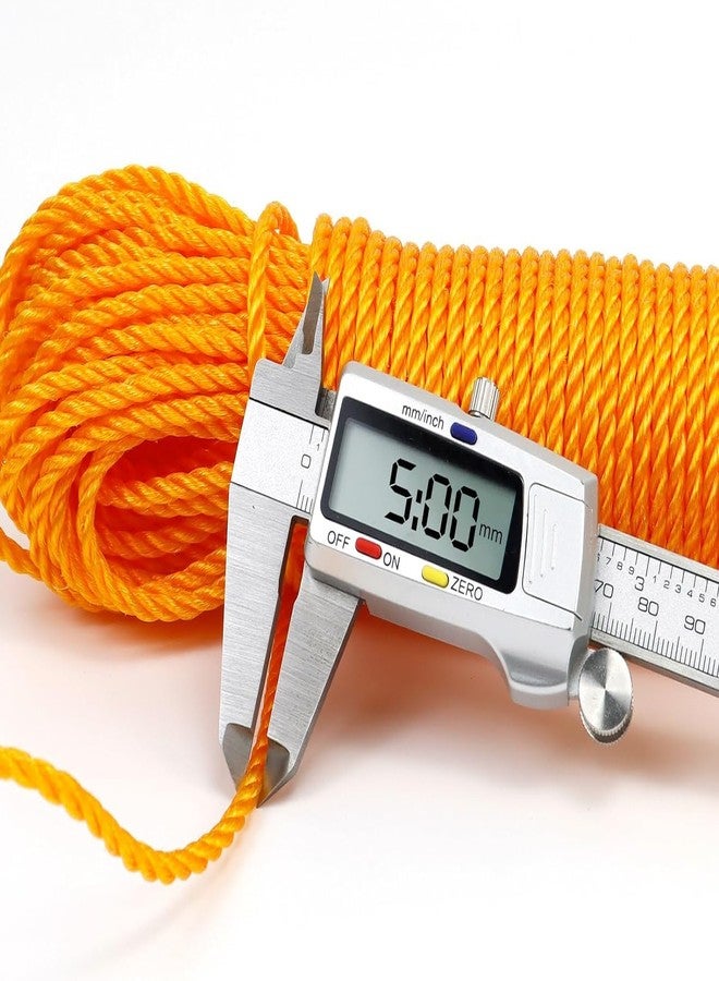 ABlue Clipper Nylon Rope Washing Line, Clothes Line Ropes, Thick Strong Nylon String for Tie Down Outdoor Gardening Clothing Hanging Craft Projects, 20 Meters (Pack of 1) (Pack of 1) - Image 4