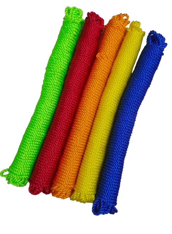 ABlue Clipper Nylon Rope Washing Line, Clothes Line Ropes, Thick Strong Nylon String for Tie Down Outdoor Gardening Clothing Hanging Craft Projects, 20 Meters (Pack of 1) (Pack of 1) - Image 1