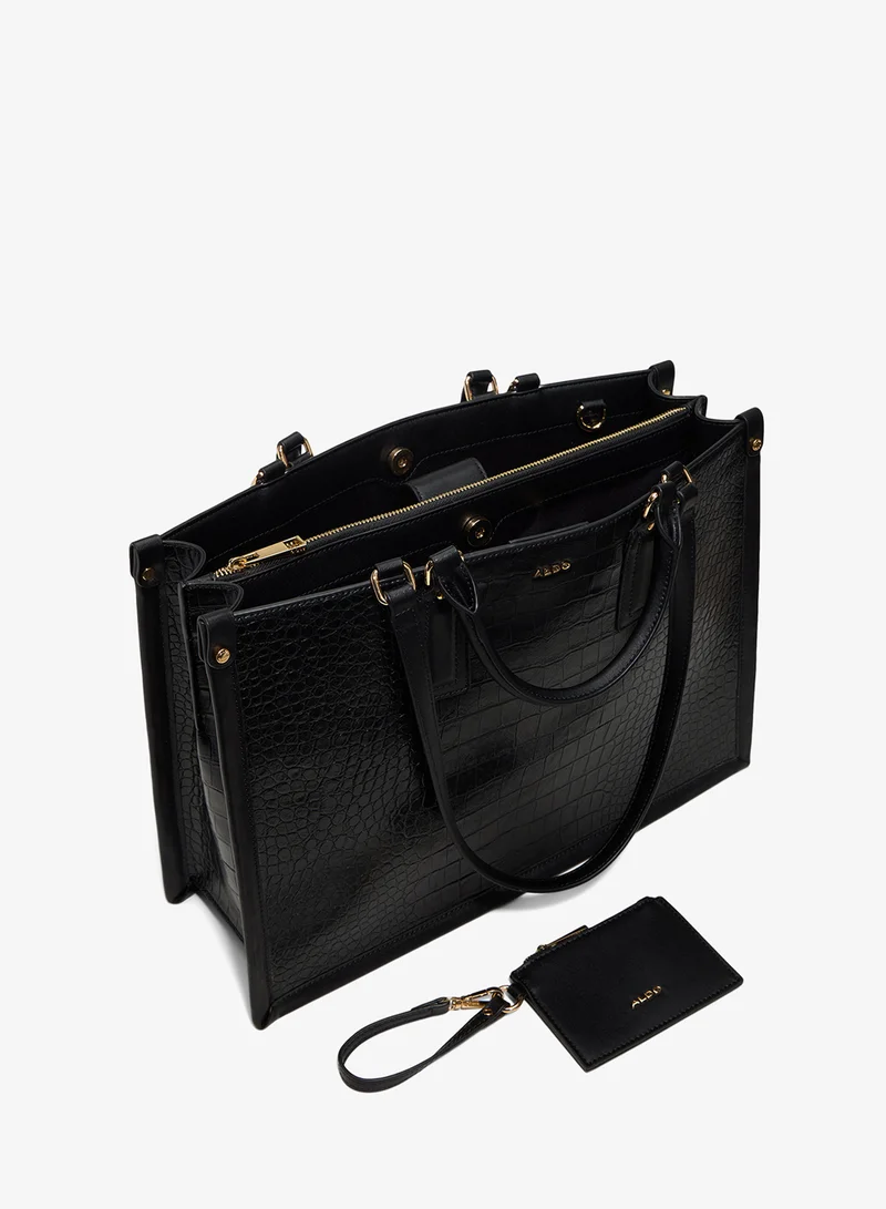 Aldo BLACK Cariema Laptop Bag for Women | Best Price UAE