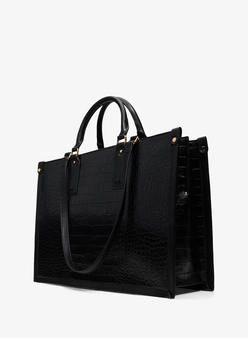 Aldo BLACK Cariema Laptop Bag for Women | Best Price UAE