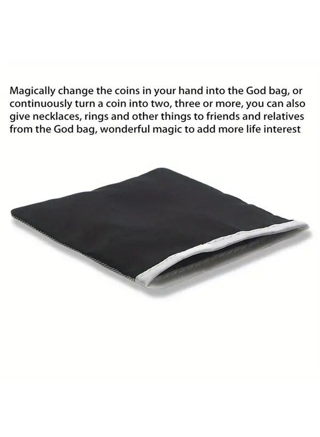 Magic Coin Trick Bag For Beginners Close Up Illusion Props 1pc Value Added - Image 4