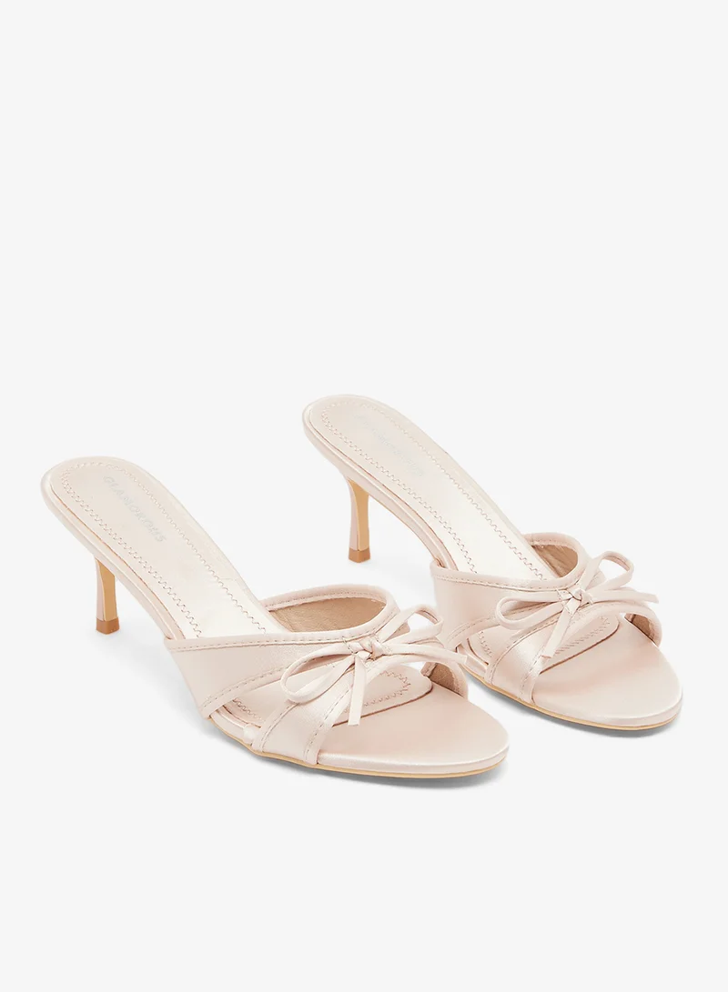 GLAMOROUS Casual Heeled Mules Sandals