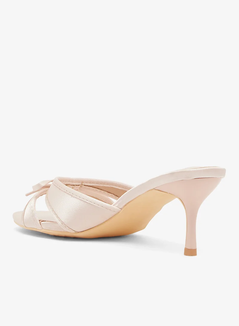 GLAMOROUS Casual Heeled Mules Sandals