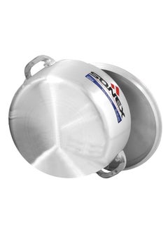 SONEX SONEX Imperial Caldero, 20 cm (2.5 Ltr) – Premium Aluminium Shallow Pot/Dutch Oven, Durable Riveted Handle, Superior Heat Distribution, Dishwasher Safe, Ideal for Rice, Stews, Braises, and Casseroles  - Image 3
