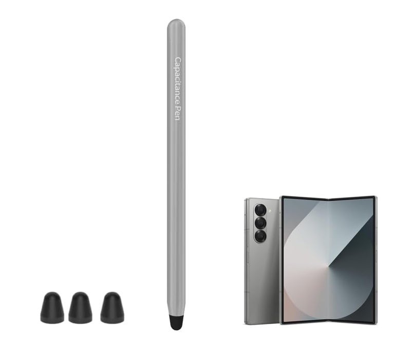 thexxa Stylus for Fold 7/6 Pen(Supporting Both Internal External Screen) for Samsung Galaxy Z Fold 6 S Pen (Gray) - Image 1