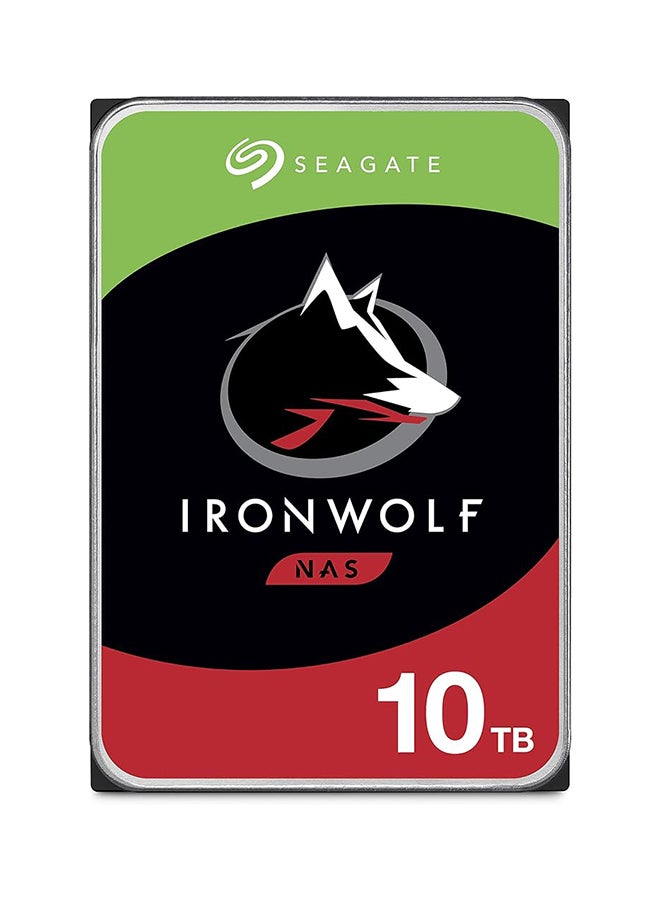 Seagate IronWolf 10TB NAS Internal Hard Drive HDD – CMR 3.5 Inch SATA 6Gb/s 7200 RPM 256MB Cache for RAID Network Attached Storage, with Rescue Service (ST10000VN0008) 10 TB