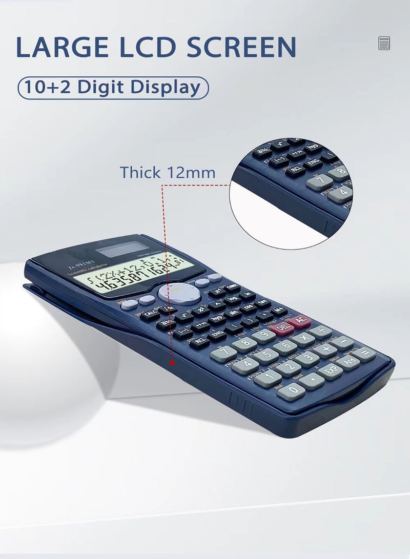 Generic FX-991MS 2nd Edition Scientific Calculator Blue  - Image 2