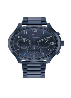Tommy Hilfiger Plus Men's Qtz Multifunction Stainless Steel and Bracelet Casual Watch-1791853 44MM  - Image 1