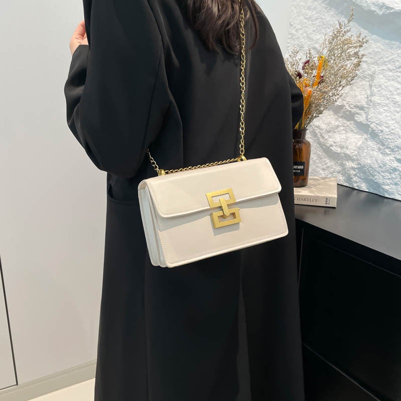 This Year'S Popular Chain Small Bag Women'S All-Match Texture Portable Small Square Bag Explosive Messenger Bag - Image 4