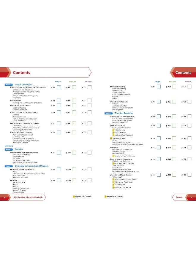 Collins OCR GCSE Revision Combined Science: Higher: OCR Gateway Gcse: All-In-One Revision & Practice  - Image 3