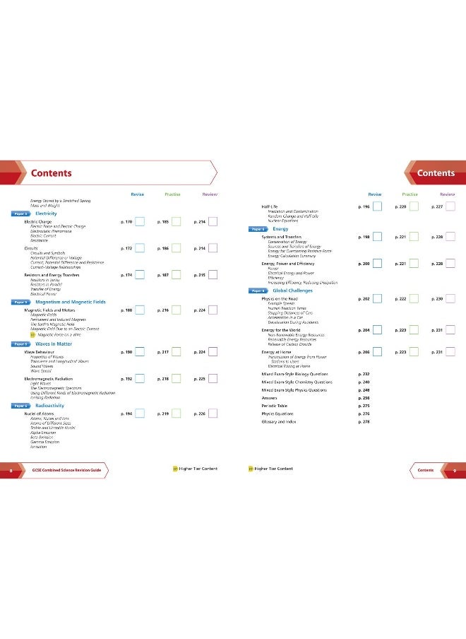 Collins OCR GCSE Revision Combined Science: Higher: OCR Gateway Gcse: All-In-One Revision & Practice  - Image 5