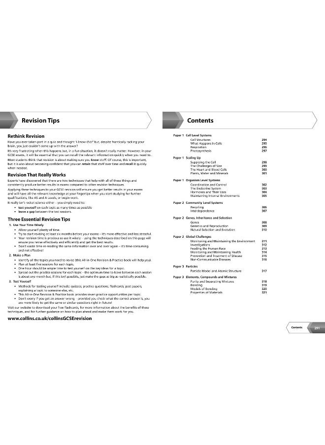 Collins OCR GCSE Revision Combined Science: Higher: OCR Gateway Gcse: All-In-One Revision & Practice