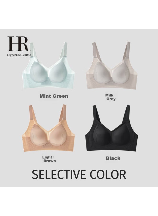 Hr Women's Ice Silk Cooling Bra, Black, XL - Image 5