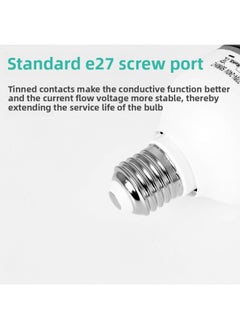 General Tricolor Photography Bulb 5500K Semi-spiral E27 Lamp Tube Softbox Studio Fill Light Supply-Light Source Color:150W  - Image 5
