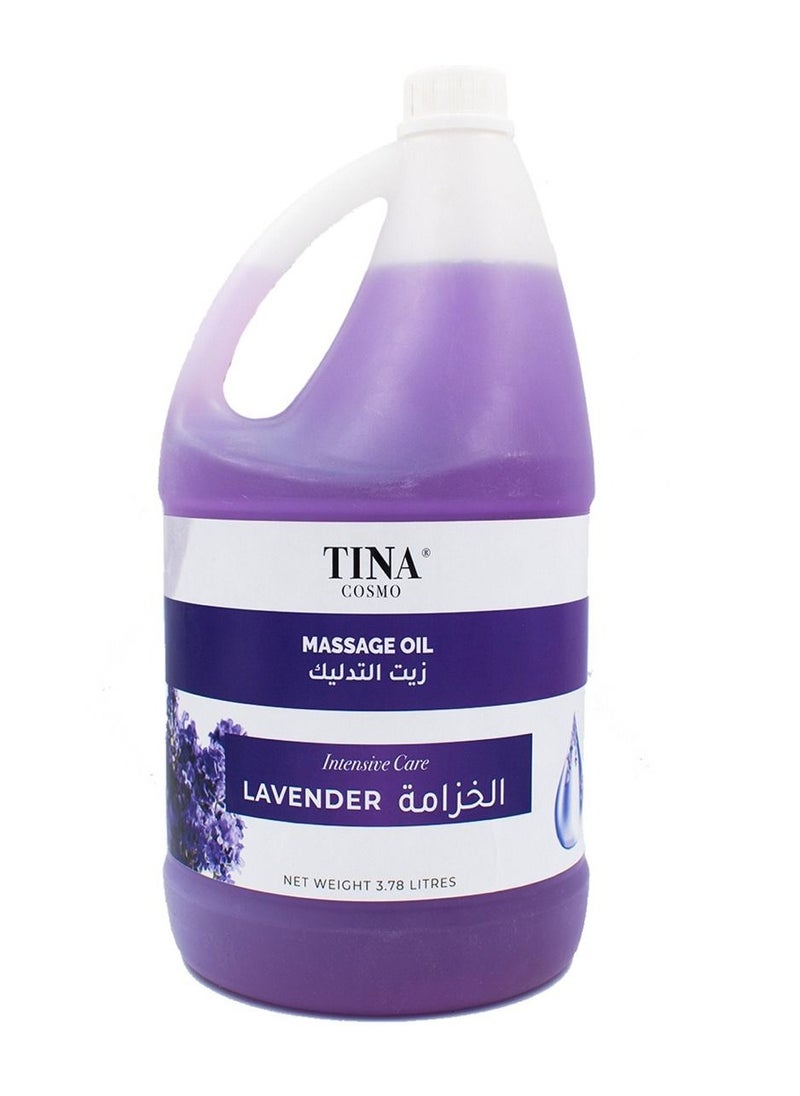 Tina Cosmo Lavender Massage Oil 3.78 Ltr  - Image 1