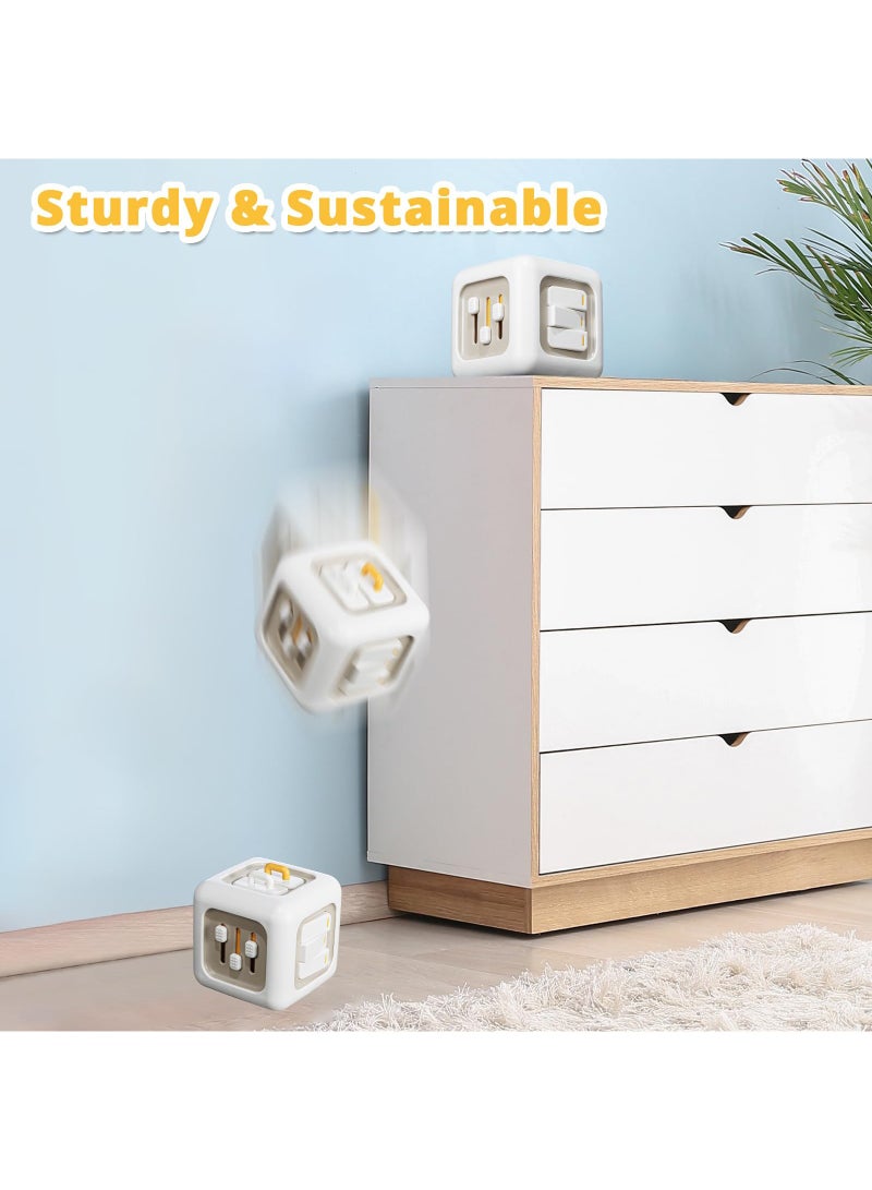 عام Busy Cube Toys for 1 Year Old Boy, Montessori Toys for 1+ Year Old, Travel Sensory Toys for Toddlers 1-3, Learning Fine Motor Skills| 1st Birthday Gifts Boy 12 Months + - Image 4