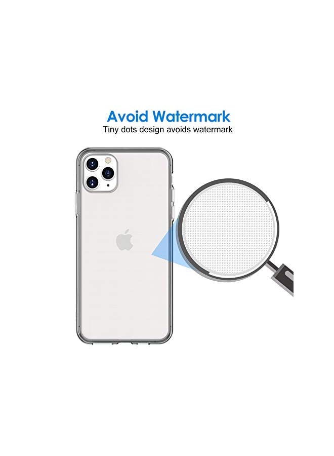 Jetech Case for iPhone 11 Pro 5.8-Inch, Non-Yellowing Shockproof Phone Bumper Cover, Anti-Scratch Clear Back (Clear) - Image 5