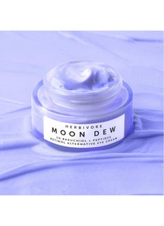 HERBIVORE Moon Dew 1% Bakuchiol + Peptides Retinol Alternative Anti Aging Eye Cream Reduces Fine Lines Wrinkles & Puffiness Plantbased Vegan Crueltyfree 15Ml / 0.5 Oz  - Image 5